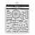 Stamperia A New Beginning Thick Stencil 20x25cm Formulas (KSTD201)