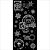 Stamperia Gear up for Christmas Thick Stencil 12x25cm Snowflakes (KSTDL141)