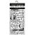 Stamperia A New Beginning Thick Stencil 12x25cm Notes (KSTDL154)