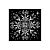 Stamperia The Owl's House Thick Stencil 12X12cm Snowflake (KSTDS52)