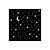 Stamperia Alice in Christmas Thick Stencil 12X12cm Stars and Moon (KSTDS57)