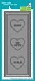 Lawn Fawn custom craft dies scalloped slimline with hearts: portrait