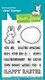 Lawn Fawn 3x4 clear stamp set Eggstraordinary Easter Add-On