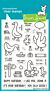 Lawn Fawn 4x6 clear stamp set silly goose!
