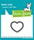 Lawn Fawn dies critter conversation hearts add-on lawn cuts