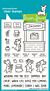 Lawn Fawn 4x6 clear stamp set make lemonade!