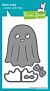 Lawn Fawn stand-alone die big hugs ghost