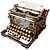 Robotime Mechanical Typewriter (Classic Version)
