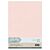 A4 Lichtroze Linnenkarton