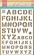 Marianne Design Craft Stencil - Leger alfabet 150x210mm  