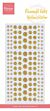 Marianne Design Decoration Enamel dots - Glitter geel PL4530 156 dots