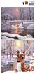 Marianne D Decoupage Winter Wishes XL EWK1296 140x297mm