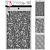 Ciao Bella Artemis 5x8 Inch Stencil Mix Triple Layer Set (MSX010)