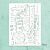 Mintay Kreativa Stencil 6x8 Inch Mixed 11 (MTK-STEN-60)