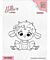 Nellie Choice Nellie's Cuties Clear Stamp Little Lamb NCCS042