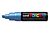 Posca Marker met schuin afgeslepen punt large Metallic blauw M33