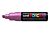 Marker met schuin afgeslepen punt large Metallic roze