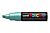 Marker met schuin afgeslepen punt large Metallic groen