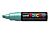 Marker met schuin afgeslepen punt large Metallic groen