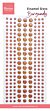 Marianne Design Enamel Dots, Burgundy