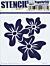 PaperArtsy PM011 -0 Mini Stencil 11 {JoFY} 