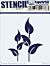 PaperArtsy PM014 -0 Mini Stencil 14 {JoFY} 