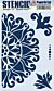 PaperArtsy PA Stencil 476 Large {Tracy Scott}   