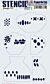 PaperArtsy PA Stencil 514 Large {JoFY} 