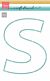 Marianne D Craft Stencil - S-Letter PS8147 210x149 mm 
