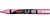 Krijtmarker met conische punt medium Metallic Roze
