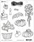 Ranger Dylusions Cling Stamp Set Bake It Yourself DYR80213 Dyan Reaveley