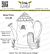Lesia Zgharda Design Stamp “Fairy Tale Watering Can Cottage”