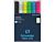 Marker Schneider Maxx 245 6st.  in etui. Zwart, wit, geel,  groen, blauw, rood