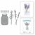 Spellbinders Mason Jar and Lavender Etched Dies (S6-207)