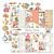 ScrapBoys Kitchen Stories paperset 12 vl+cut out elements-DZ KIST-08 190gr 30,5cmx30,5cm  