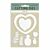 Stamperia Cutting Dies A6 Wooden Heart (SFT03)
