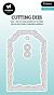 SL Cutting Die Torn Edge Tag rectangle Essentials nr. 1089