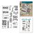 Spellbinders Turn the Page Clear Stamp Set Family & Friends by Esther Glas (STP-281)