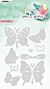 Studio Light Cutting Die Blooming Butterfly nr.484 SL-BB-CD484 96x138mm