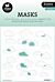 Studio Light Mask Stencil Clouds Essentials nr.262 SL-ES-MASK262 135x135x1mm