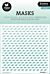 Studio Light Mask Stencil Stripes Essentials nr.261 SL-ES-MASK261 135x135x1mm