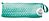 Studio Light Pencil Case Turquoise white dots Sign. Coll. nr.03 ABM-SI-PC03 120x320mm