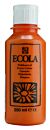 Ecola Plakkaatverf Fles 250 ml Oranje 235