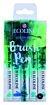 Ecoline Set van 5 Brush Pens - Groenblauw