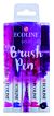 Ecoline Set van 5 Brush Pens - Violet