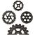 Tim Holtz Idea-Ology Metal Industrial Gears 1.5
