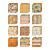 Tim Holtz Idea-Ology Palette Collection 12x12 Inch Orange (TH94457)