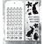 Stampers Anonymous Spring Shadows Tim Holtz Clear Stamp and Stencil (THMM163)