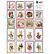 Knipvel A4 Christmas Stamps