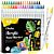 Ohuhu Dual Nib Acrylic Paint Markers Cotton-core 36 kleuren – Brush & Fine